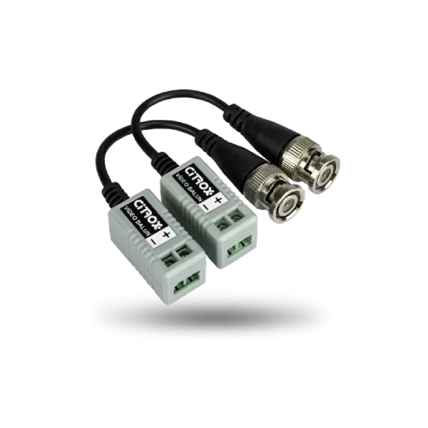 PAR VIDEO BALUN PASIVO 1 CANAL 4X1