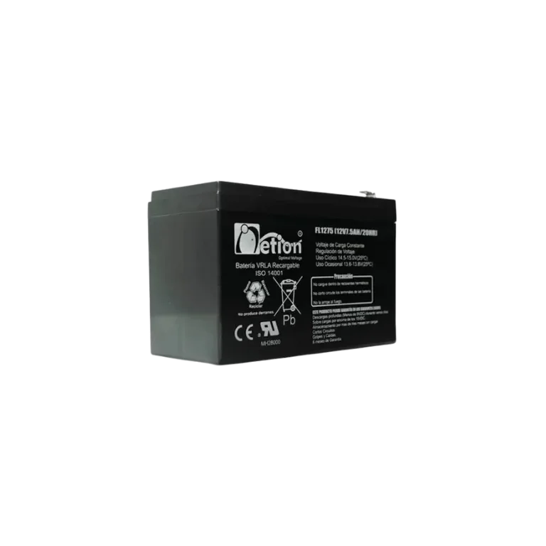 BATERIA CARGA SECA 12V 7,5 AMP