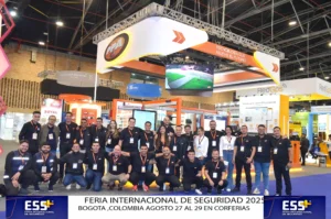 Participation PPA en la feria de seguridad ESS+ en Bogota Coombia