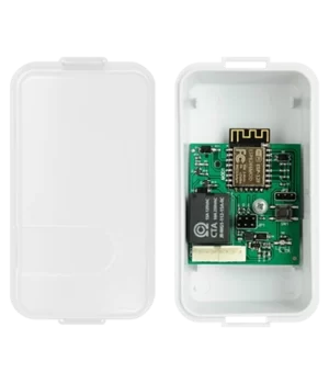 Contacto Wifi PPA• (Android e iOS).
• Active su central de alarma, el portón o la cerco eléctrica desde cualquier lugar a través de aplicación.
• 1 salida de relé.
• Programable a través de aplicación.
• Funcionamiento con la tecnología Wi-Fi.
• Compatible con muchas centrales de alarma, automatismos de portones y cercos eléctricas de los mercados nacionales e internacionales.