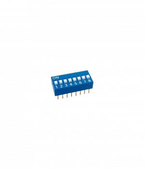 DIP SWITCH 8 VIAS 2.54MM