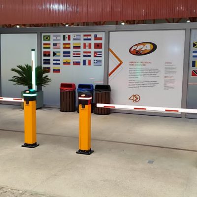 Barrera KD2, para control de acceso nuestra fábrica en brasil. Barrera KD2, para control de acceso nuestra fábrica en brasil.
